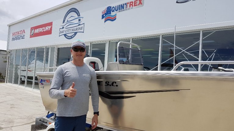 Quintrex 460 Renegade Side Console 75 Mercury 4 Stroke - Scott Bebendorf