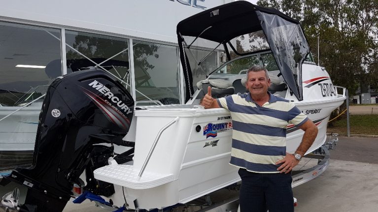 Quintrex 510 Sea Spirit with 75 Mercury - Brad Maccarone