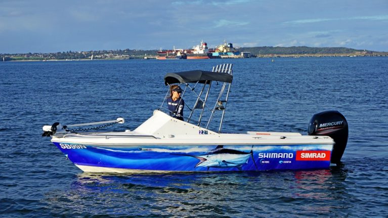 She Fishes - Chloe Laurence picks  Mercury FourStroke