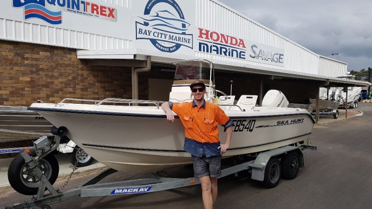 Used Seahunt 186 Triton Centre Console - Zac Deppeler
