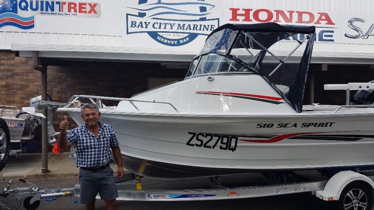Quintrex 510 Sea Spirit Mercury 75 4 Stroke - Stelian Detescu