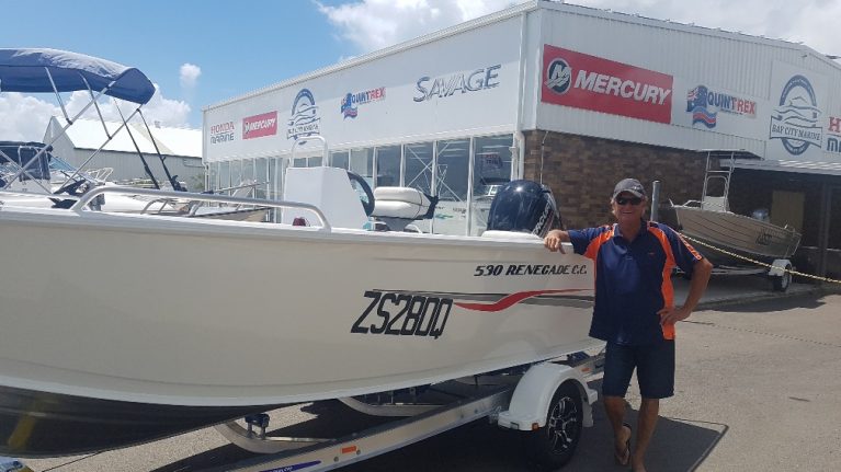 Quintrex 530 Renegade Centre Console Mercury 115HP Command Thrust - Russell Donavan