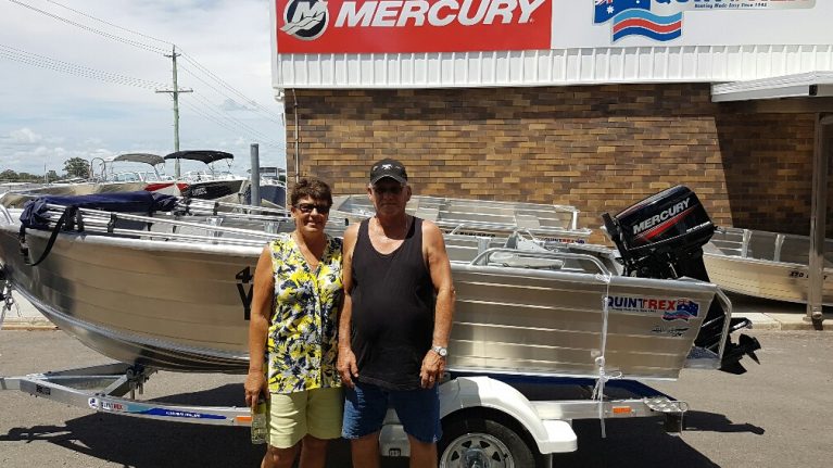 Quintrex 420 Busta 30 Mercury 2 Stroke - Tony Greenhalgh