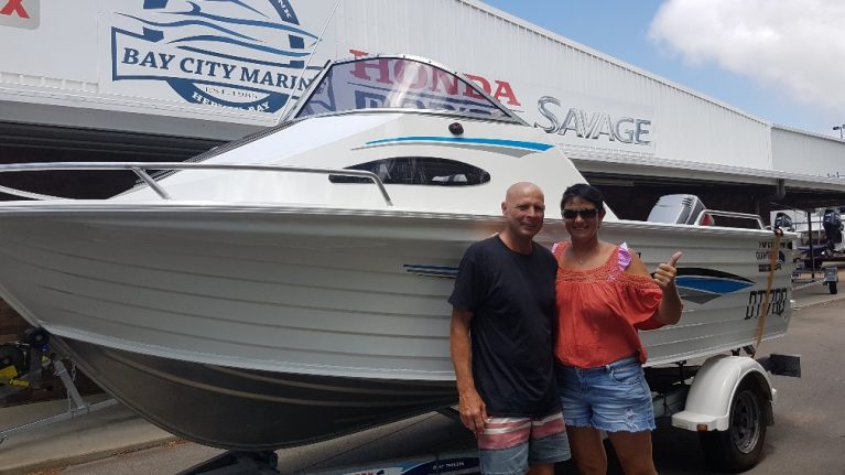 Used Quintrex Spirit - 90 Mariner - Brett Hewitt