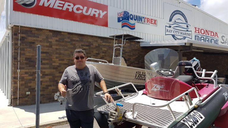 Used Zego with Mercury 30HP 2S - Michael Hogan