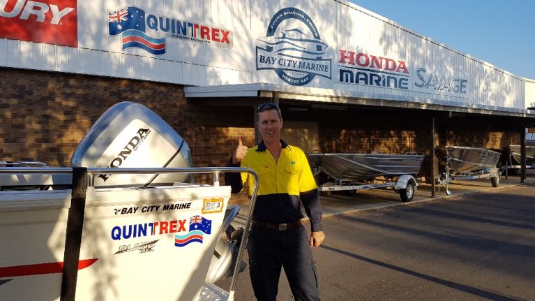 Used Quintrex 460 Renegade 75 Honda - Chris Mawn