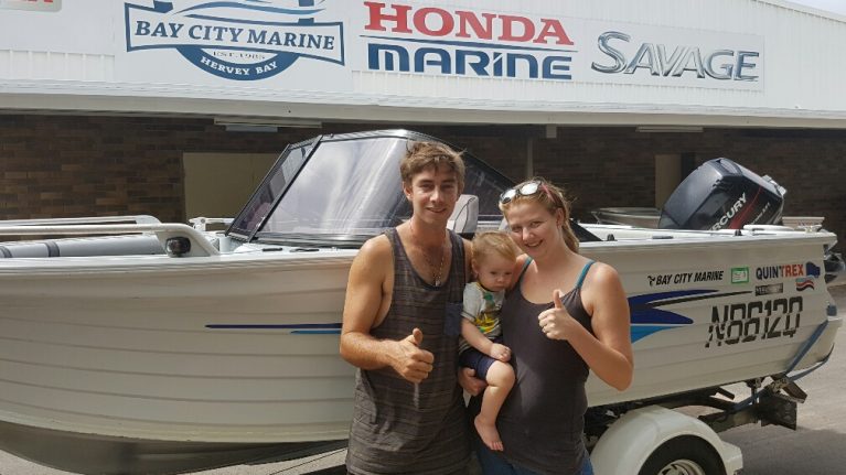 Used Quintrex 475 Freedom Sport 60 Mercury 4 Stroke - Ethan Osullivan