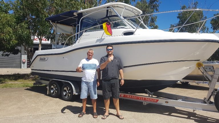 Used Boston Whaler Twin 150 Mercury Optimax - Josh O'Donohue