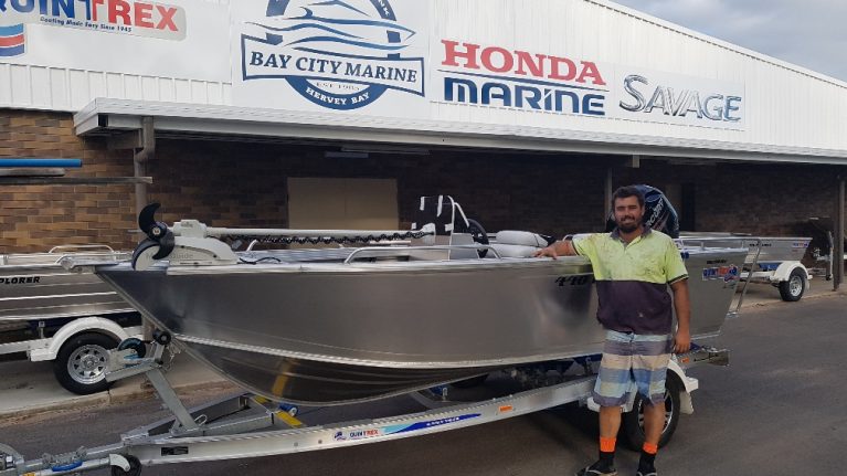 Quintrex 440 Renegade SC Mercury 60HP Command Thrust 4 Stroke - Hayden Raynor