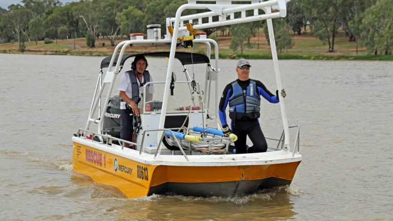 Rescue 1 repowered with Mercury FourStroke