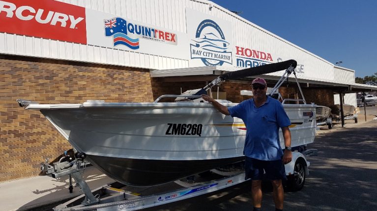 Quintrex 510 Topender Mercury 75HP 4 Stroke - Peter Ross