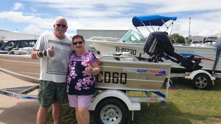 Alan & Aileen ready to go F390 Exploring