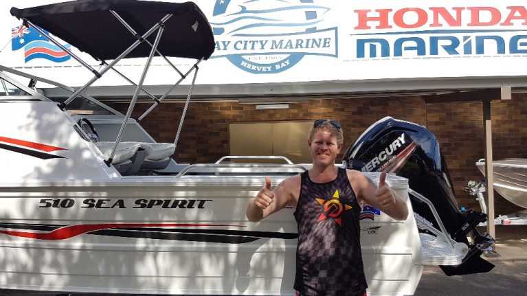 Quintrex 510 Spirit with Mercury 75HP 4S - Shane Deen
