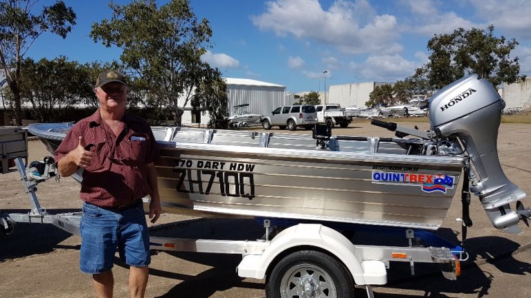 Quintrex 370 Dart HDW Honda 20HP - Neil Kingston