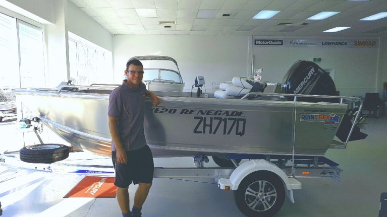 Quintrex 420 Renegade 50 Mercury Command Thrust - Cameron Krogh