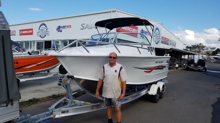 Quintrex 610 Fishabout Honda 135 - Terry Williams